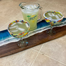 Load image into Gallery viewer, Ocean-Themed Surfboard Serving / Charcuterie Tray
