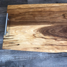 Load image into Gallery viewer, Spalted/Flamed Live-Edge Birch Serving Board
