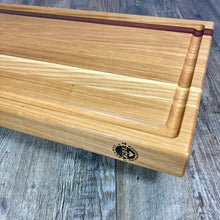 Load image into Gallery viewer, Reversible "Pro Chef Series" Hardwood Cutting Board - (Large)