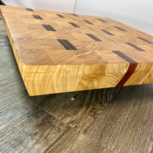 Load image into Gallery viewer, End-Grain Ash Veggie Cutting Board