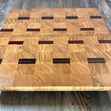 Load image into Gallery viewer, End-Grain Ash Veggie Cutting Board