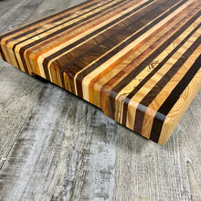 Load image into Gallery viewer, Multi Hardwood End-grain Cutting Board
