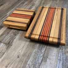 Load image into Gallery viewer, Edge-Grain Meat and Veggie Cutting Board Set
