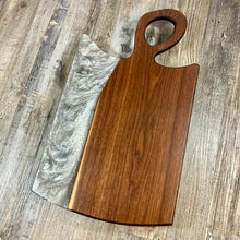 Load image into Gallery viewer, Epoxy and Walnut Charcuterie Board
