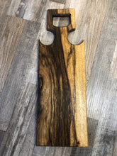 Load image into Gallery viewer, &quot;The Sentinel&quot; Charcuterie Board in Black Limba
