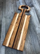 Load image into Gallery viewer, &quot;The Knight&quot; Serving Tray / Charcuterie Board / Cheese Board - Multi-Wood
