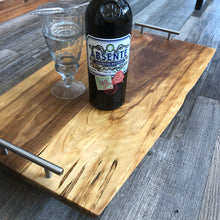 Load image into Gallery viewer, Spalted/Flamed Live-Edge Birch Serving Board
