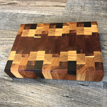 Load image into Gallery viewer, End-Grain Chaos Mini Cutting Board
