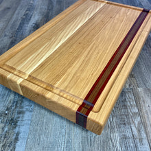 Load image into Gallery viewer, Reversible &quot;Pro Chef Series&quot; Hardwood Cutting Board - (Large)
