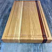 Load image into Gallery viewer, Reversible &quot;Pro Chef Series&quot; Hardwood Cutting Board - (Large)
