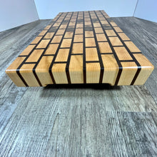 Load image into Gallery viewer, Maple &amp; Walnut Brick-style Cutting Board
