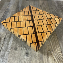 Load image into Gallery viewer, Maple and Walnut &quot;Van Halen&quot; Cutting Board
